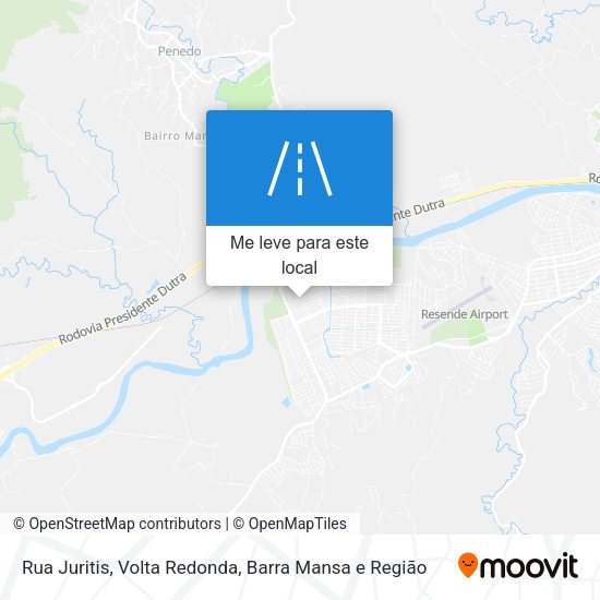 Rua Juritis mapa