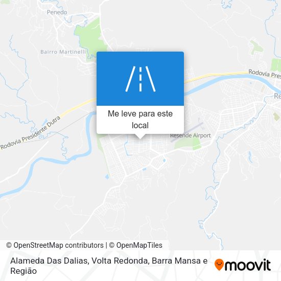 Alameda Das Dalias mapa