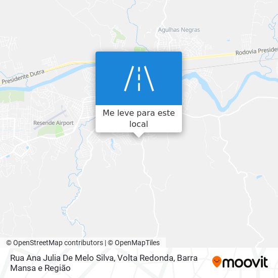 Rua Ana Julia De Melo Silva mapa