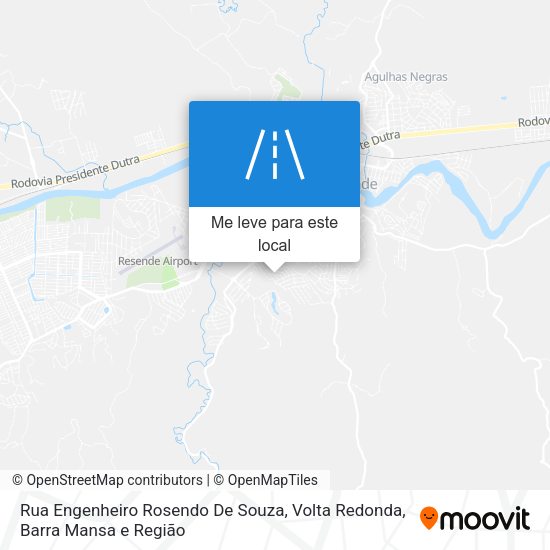 Rua Engenheiro Rosendo De Souza mapa