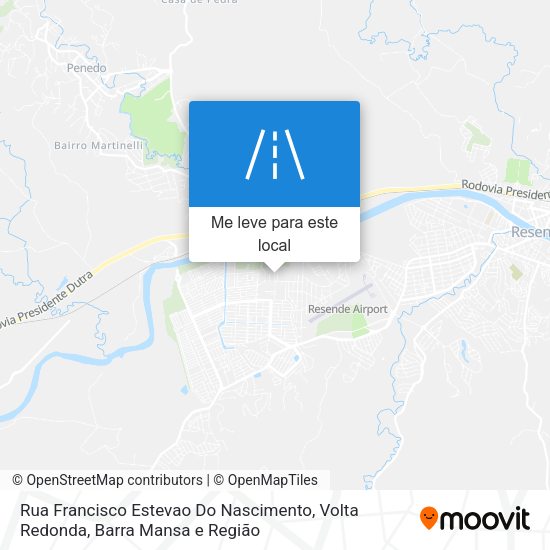 Rua Francisco Estevao Do Nascimento mapa