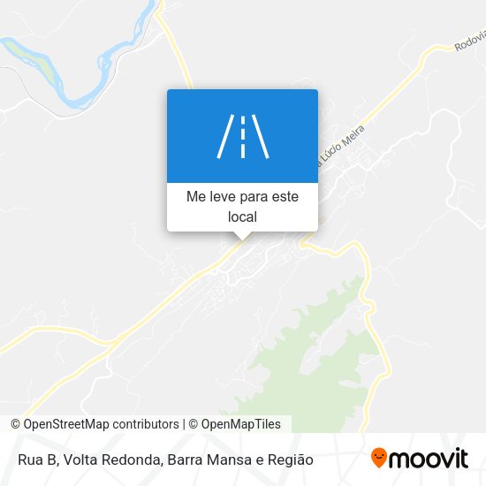 Rua B mapa