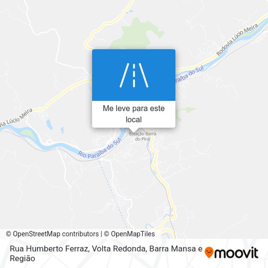 Rua Humberto Ferraz mapa