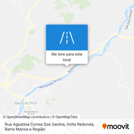 Rua Agustina Correa Dos Santos mapa