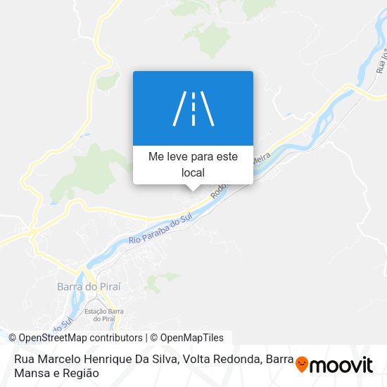 Rua Marcelo Henrique Da Silva mapa