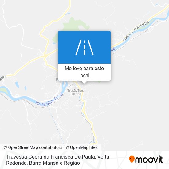 Travessa Georgina Francisca De Paula mapa