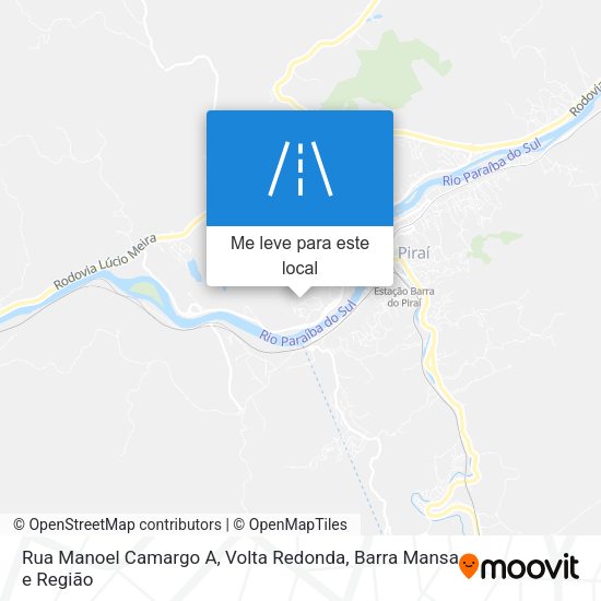 Rua Manoel Camargo A mapa