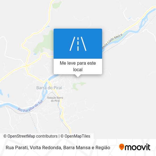 Rua Parati mapa