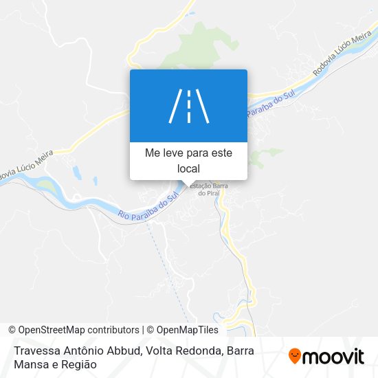 Travessa Antônio Abbud mapa