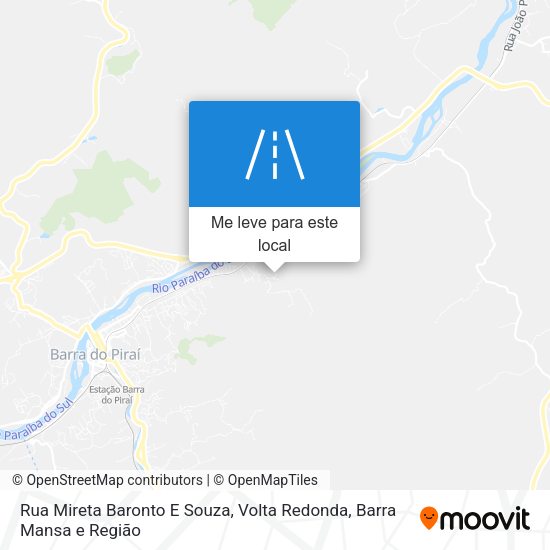 Rua Mireta Baronto E Souza mapa