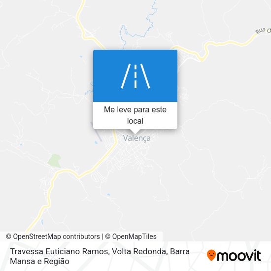 Travessa Euticiano Ramos mapa