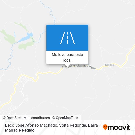 Beco Jose Afonso Machado mapa