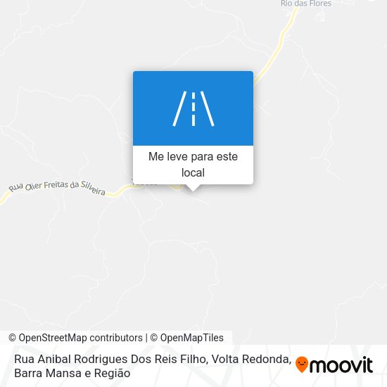 Rua Anibal Rodrigues Dos Reis Filho mapa