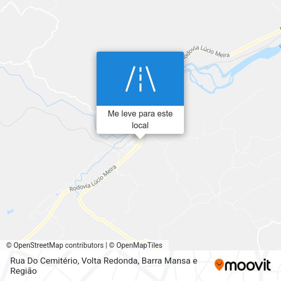 Rua Do Cemitério mapa
