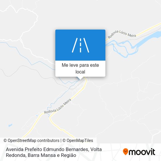 Avenida Prefeito Edmundo Bernardes mapa