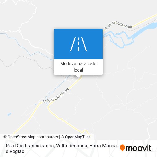 Rua Dos Franciscanos mapa