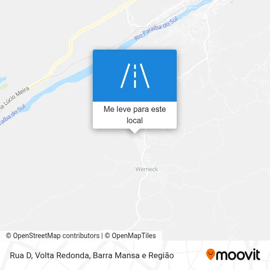 Rua D mapa