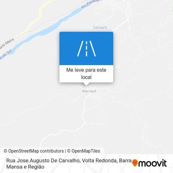 Rua Jose Augusto De Carvalho mapa