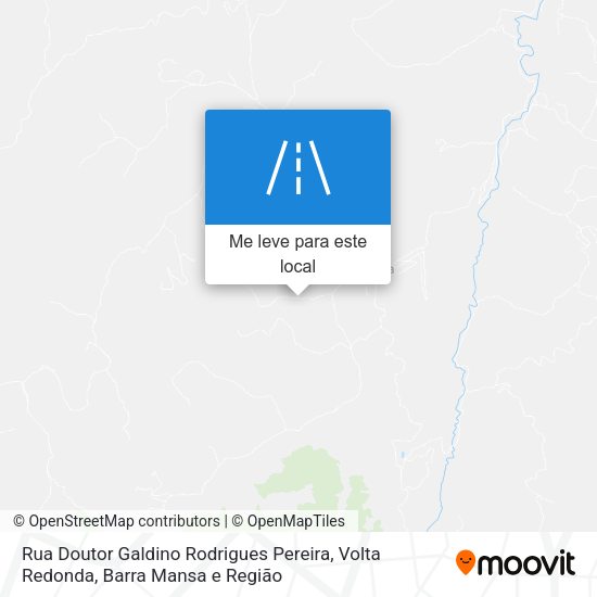 Rua Doutor Galdino Rodrigues Pereira mapa