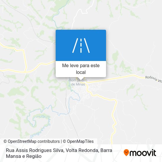 Rua Assis Rodrigues Silva mapa