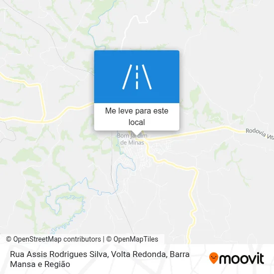 Rua Assis Rodrigues Silva mapa