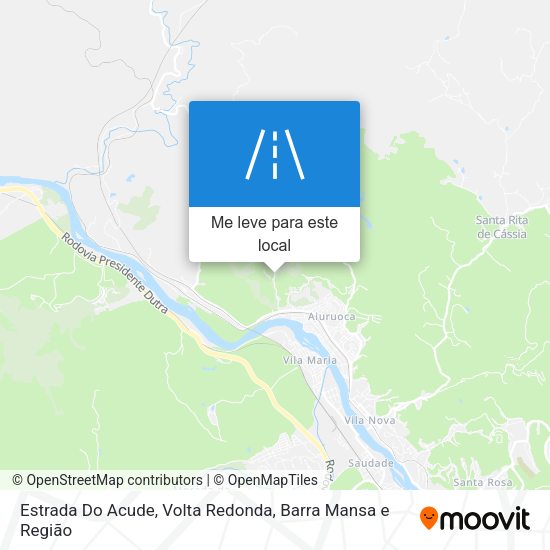 Estrada Do Acude mapa