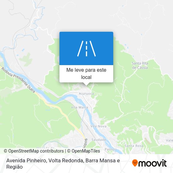 Avenida Pinheiro mapa