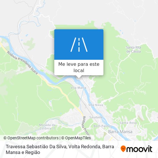 Travessa Sebastião Da Silva mapa