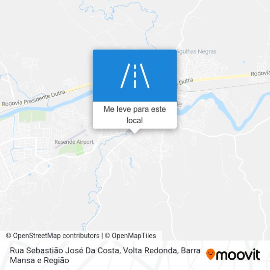 Rua Sebastião José Da Costa mapa