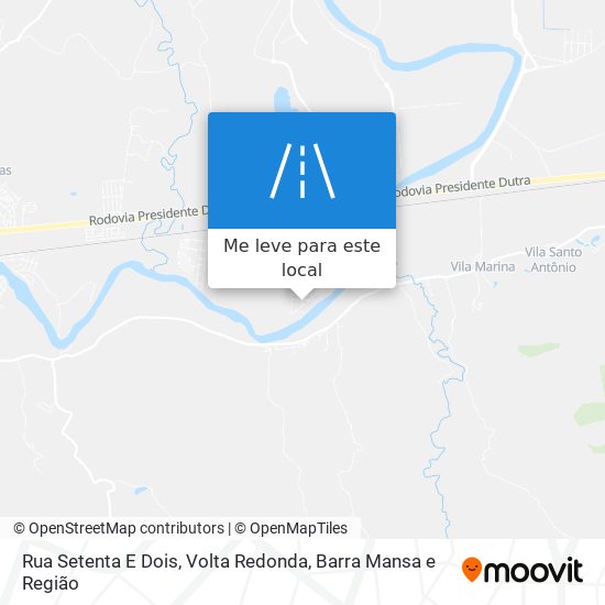 Rua Setenta E Dois mapa