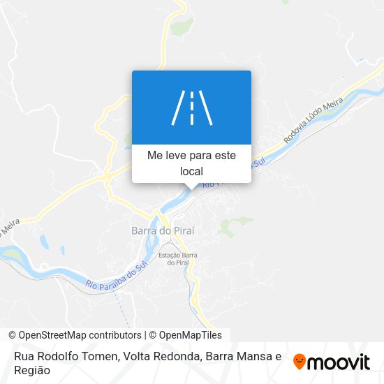 Rua Rodolfo Tomen mapa