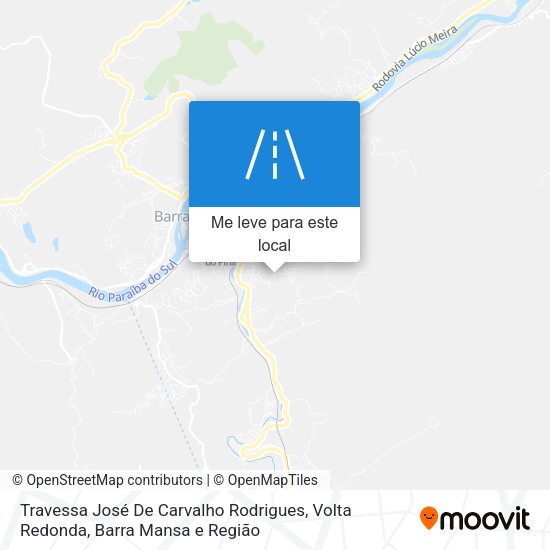 Travessa José De Carvalho Rodrigues mapa