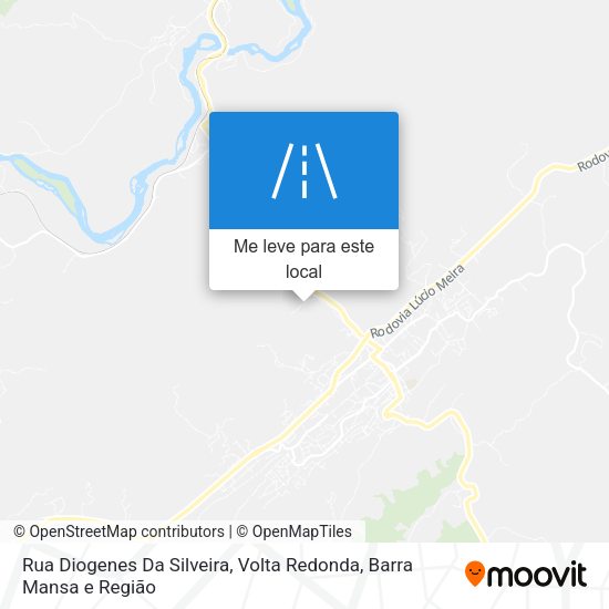 Rua Diogenes Da Silveira mapa