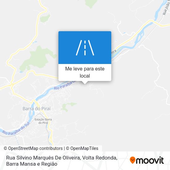 Rua Silvino Marquês De Oliveira mapa