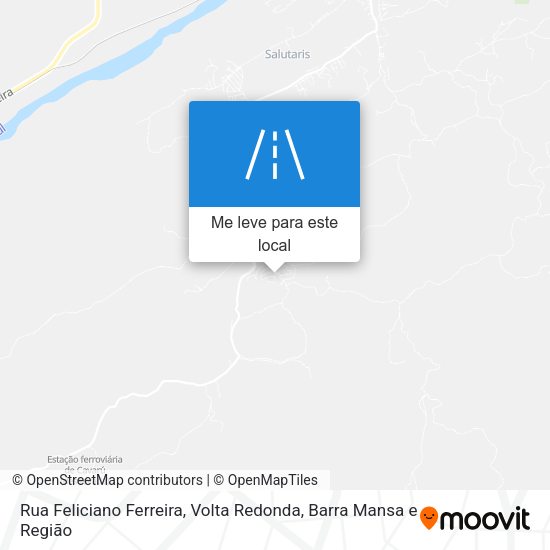 Rua Feliciano Ferreira mapa