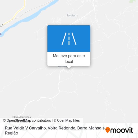 Rua Valdir V Carvalho mapa