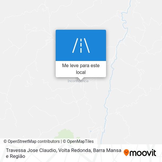Travessa Jose Claudio mapa