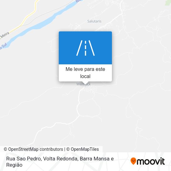 Rua Sao Pedro mapa