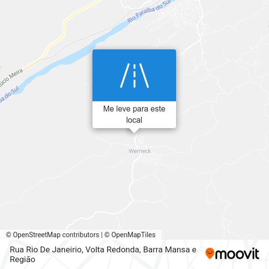Rua Rio De Janeirio mapa