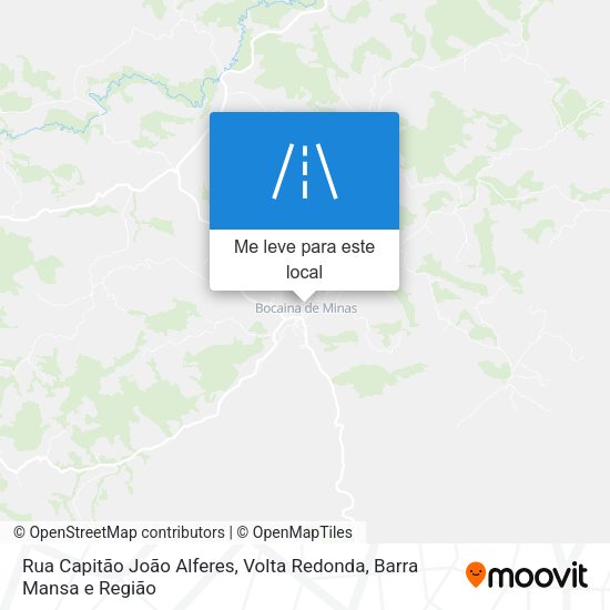 Rua Capitão João Alferes mapa