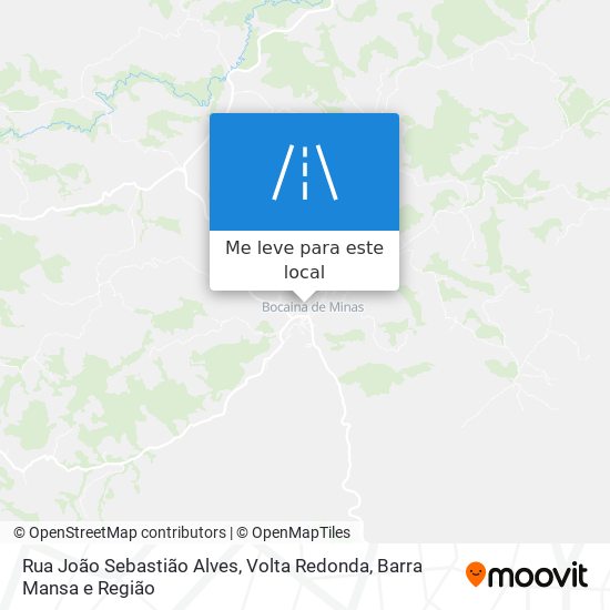 Rua João Sebastião Alves mapa