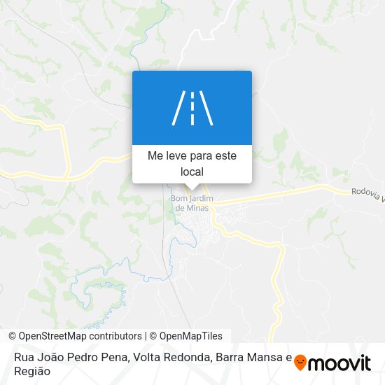 Rua João Pedro Pena mapa