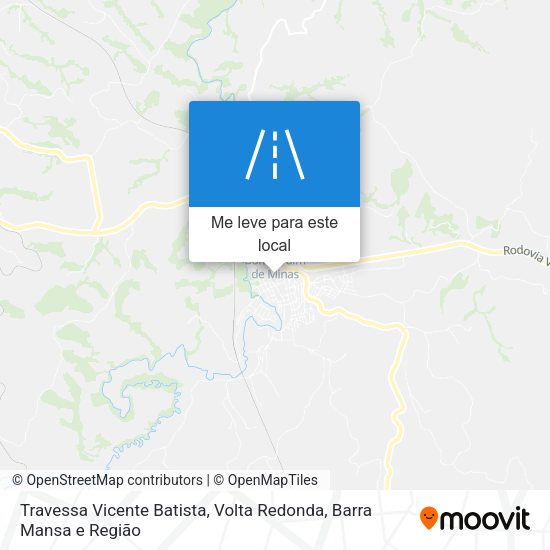 Travessa Vicente Batista mapa