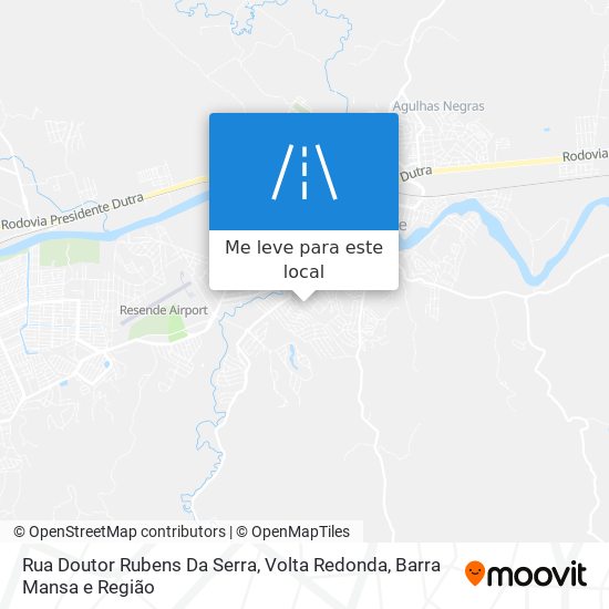 Rua Doutor Rubens Da Serra mapa