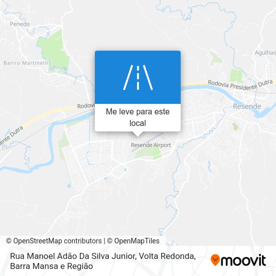 Rua Manoel Adão Da Silva Junior mapa