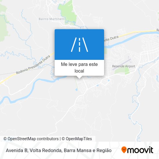 Avenida B mapa