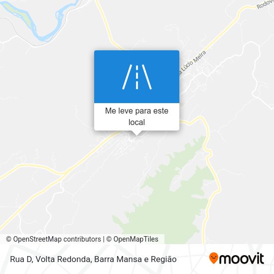 Rua D mapa