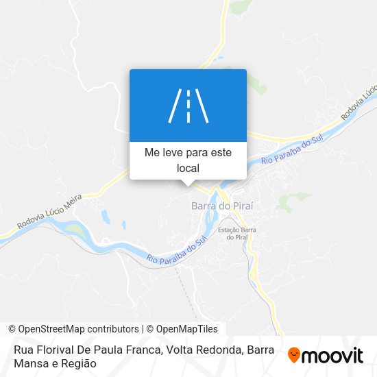 Rua Florival De Paula Franca mapa