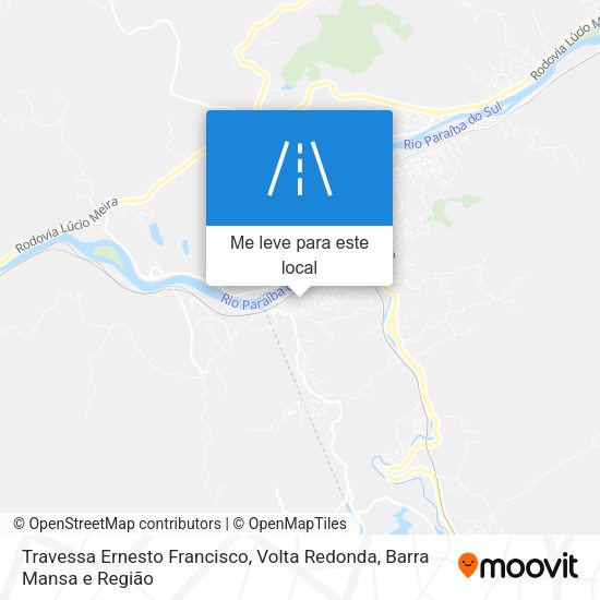 Travessa Ernesto Francisco mapa