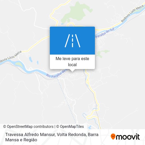 Travessa Alfredo Mansur mapa